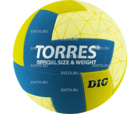 Мяч волейбольный TORRES Dig р.5 ТПЕ